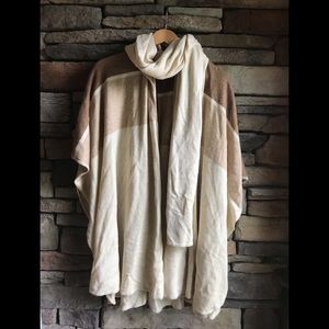 Moda International Tan Wrap Sweater -SizeXS/S- EUC